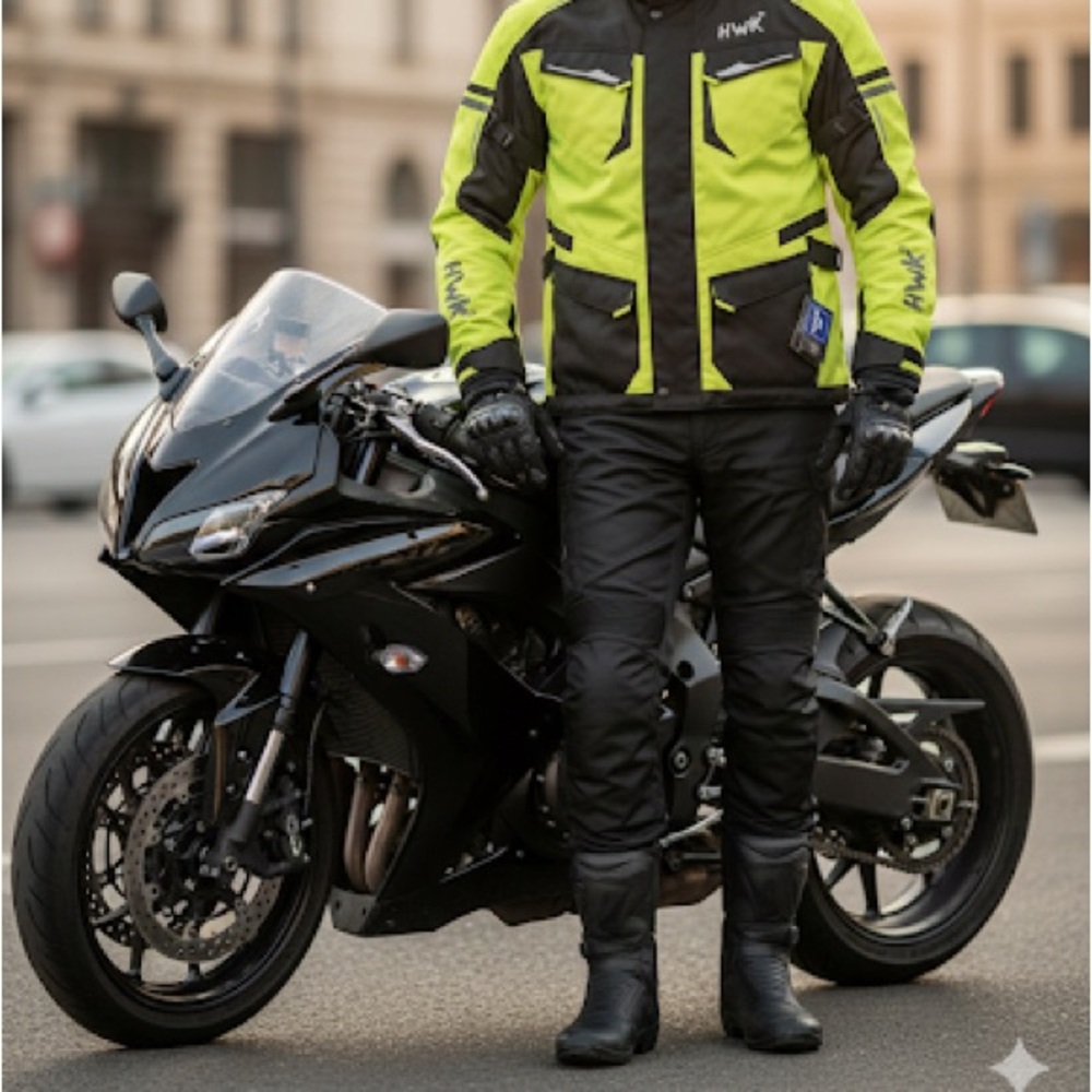 HKW motorcyclist jacket